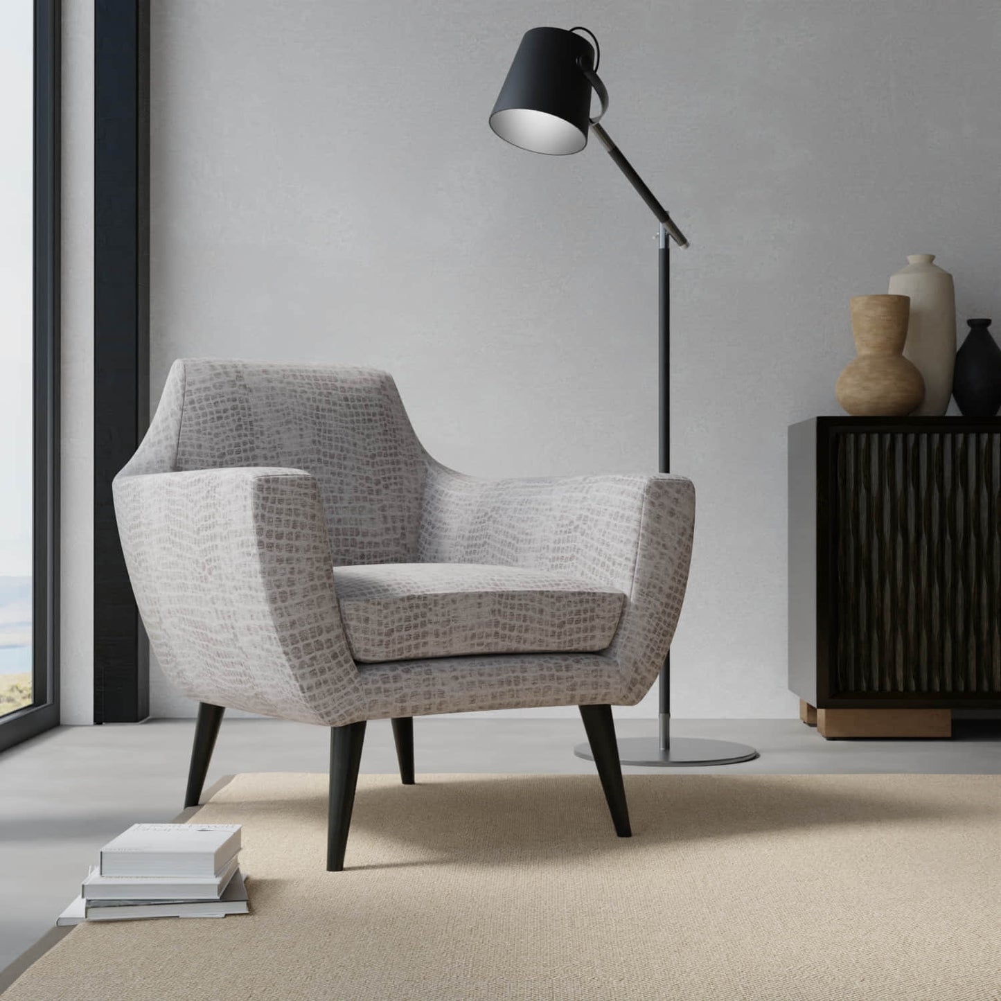 Electra Slate - Folio Fabrics