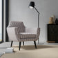 Foundry Greystone upholstered on a contemporary chair