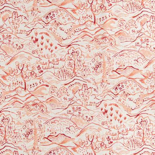 Grace Peach Fabric