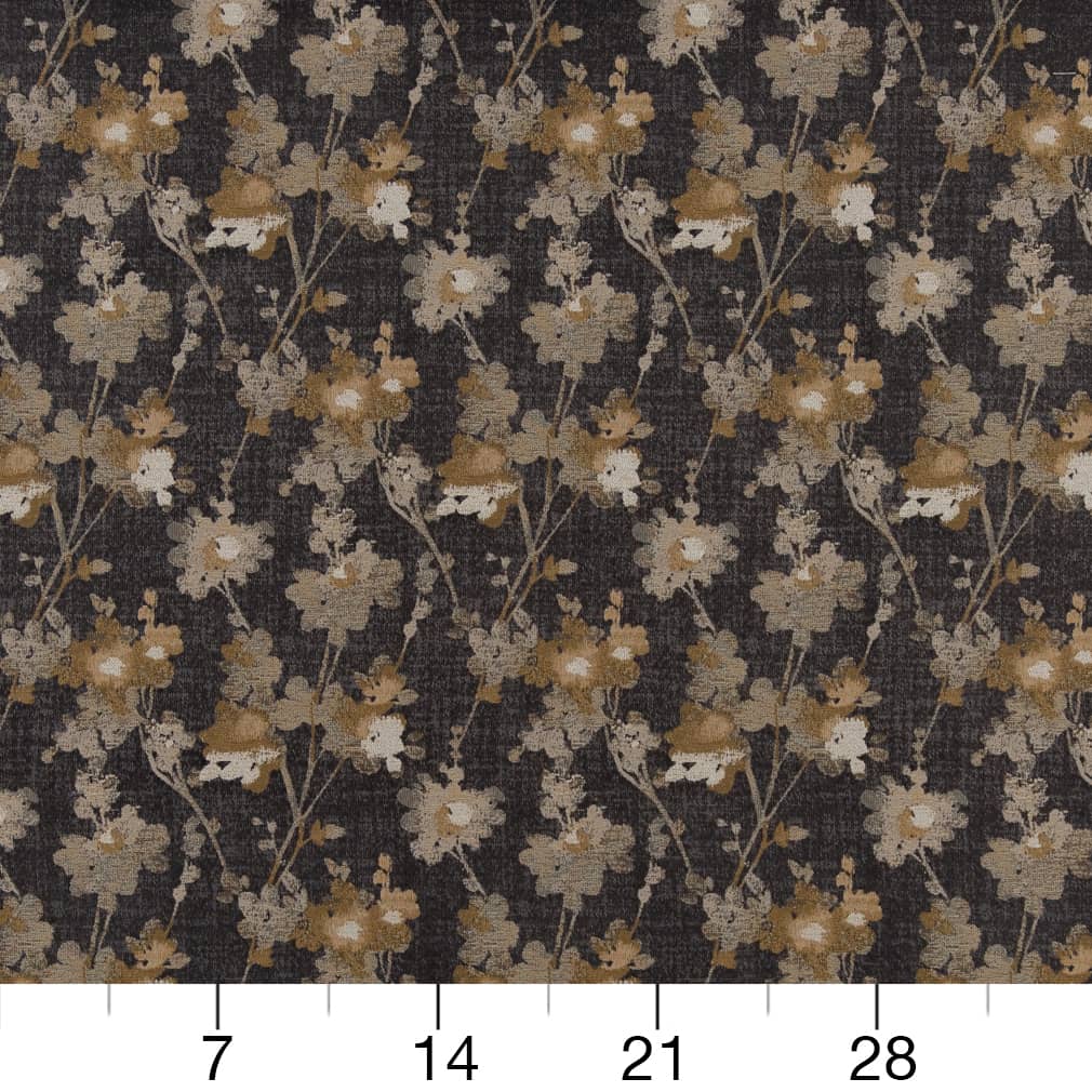 Hopkins Charcoal - Folio Fabrics