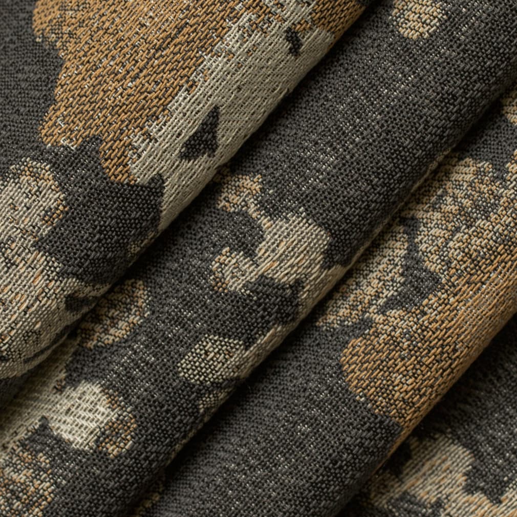 Hopkins Charcoal - Folio Fabrics