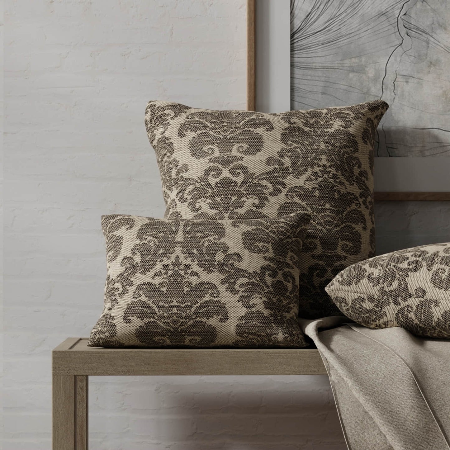 Hugo Smoke - Folio Fabrics