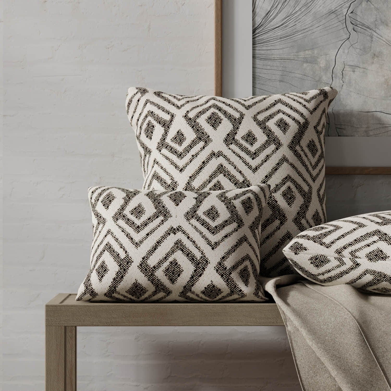 Joni Ebony - Folio Fabrics