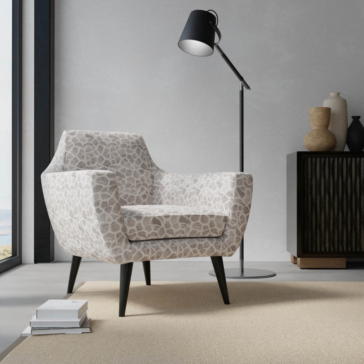 Laken Stone - Folio Fabrics