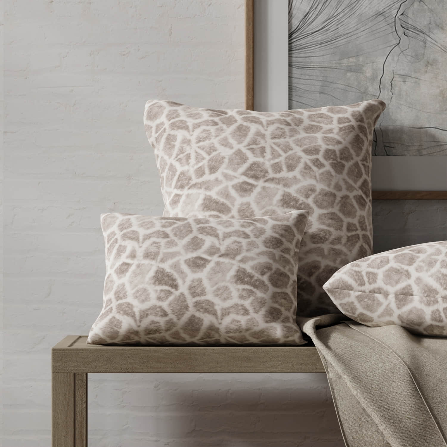 Laken Stone - Folio Fabrics
