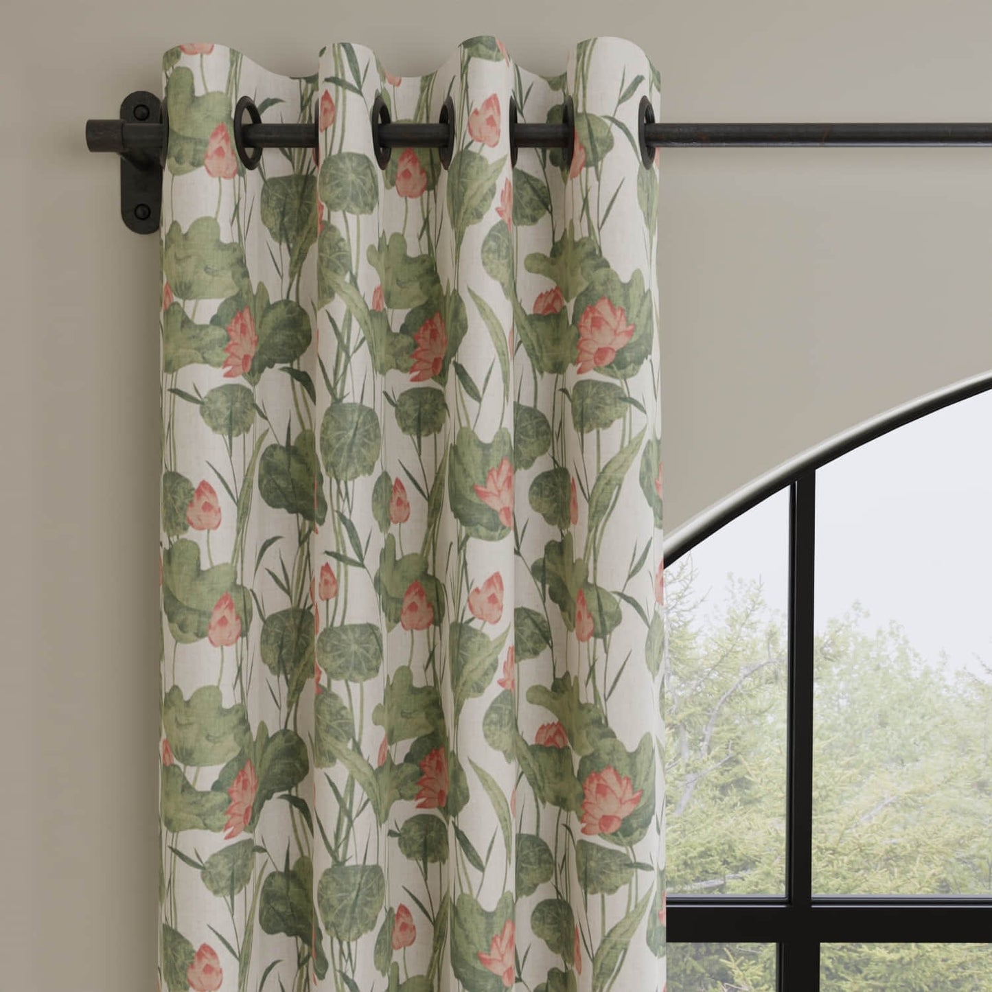 Lenox Blush made up on drapery