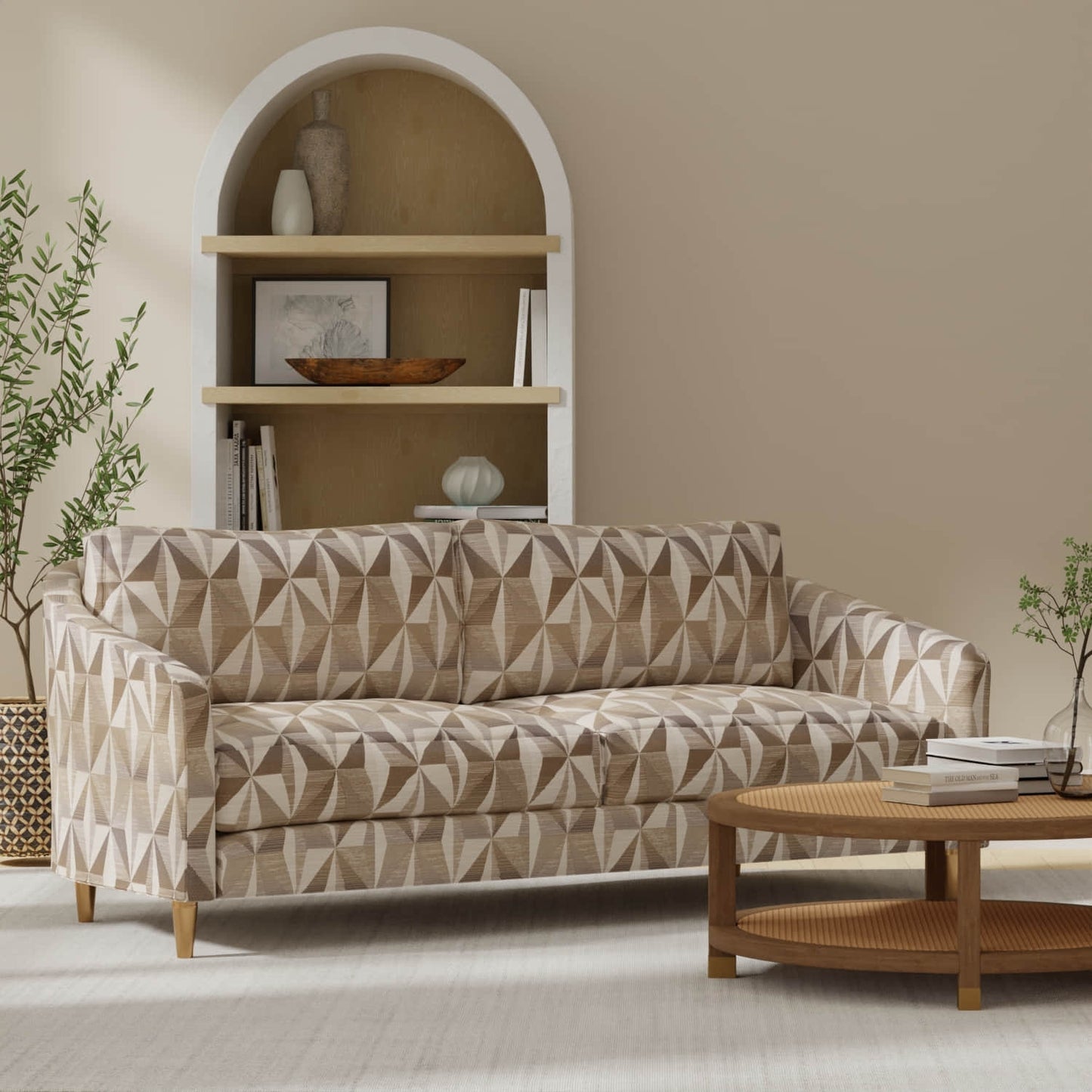 Liam Truffle - Folio Fabrics