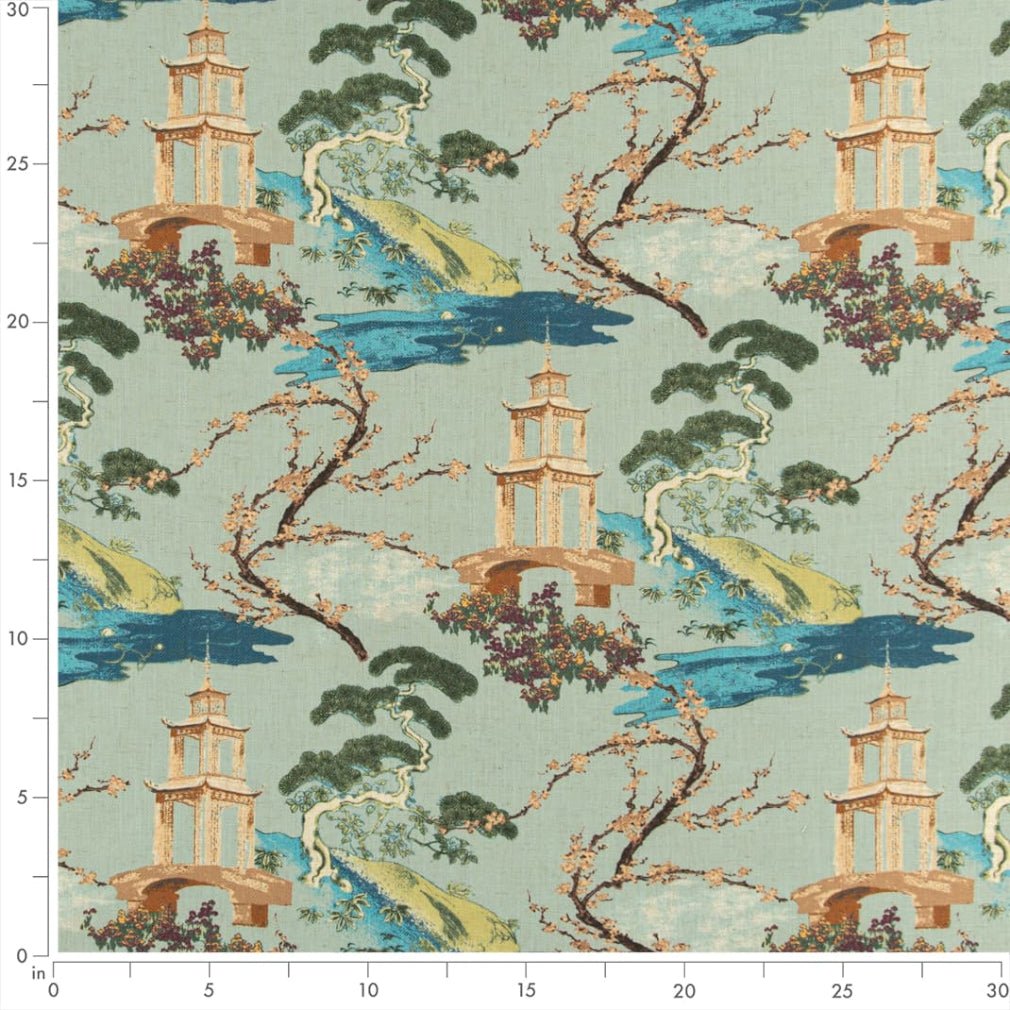 Linford Seaspray - Folio Fabrics