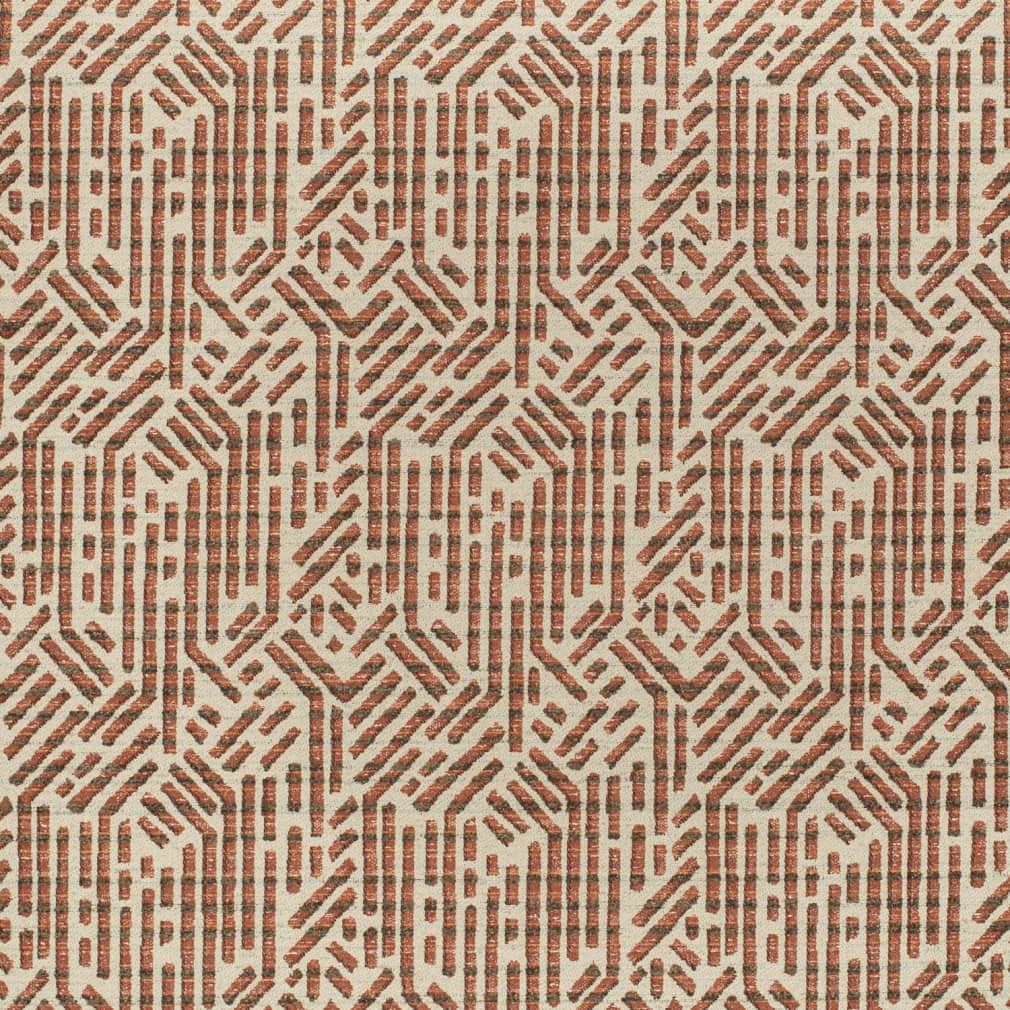 Luke Terracotta - Folio Fabrics