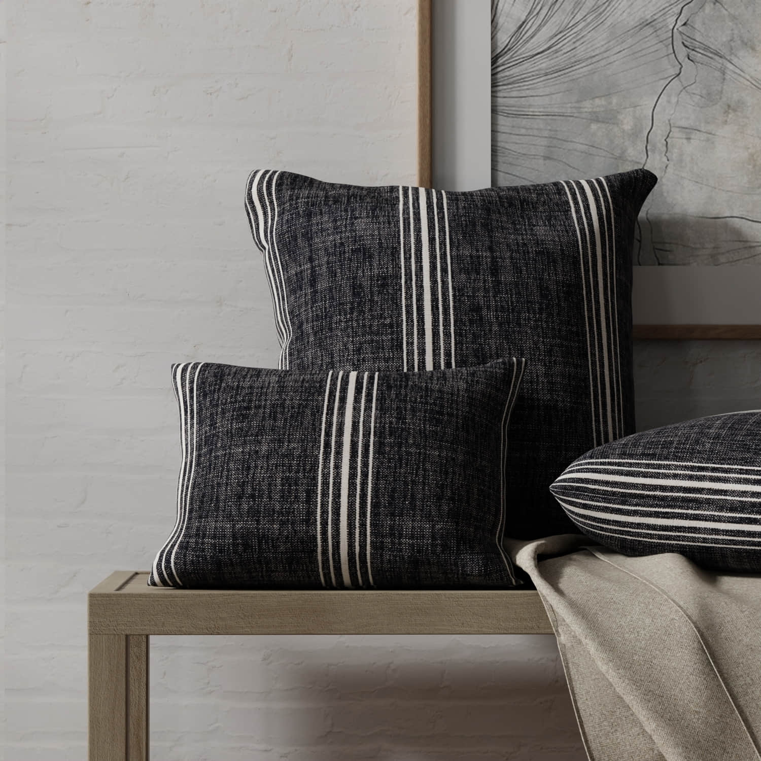 Maxine Indigo - Folio Fabrics