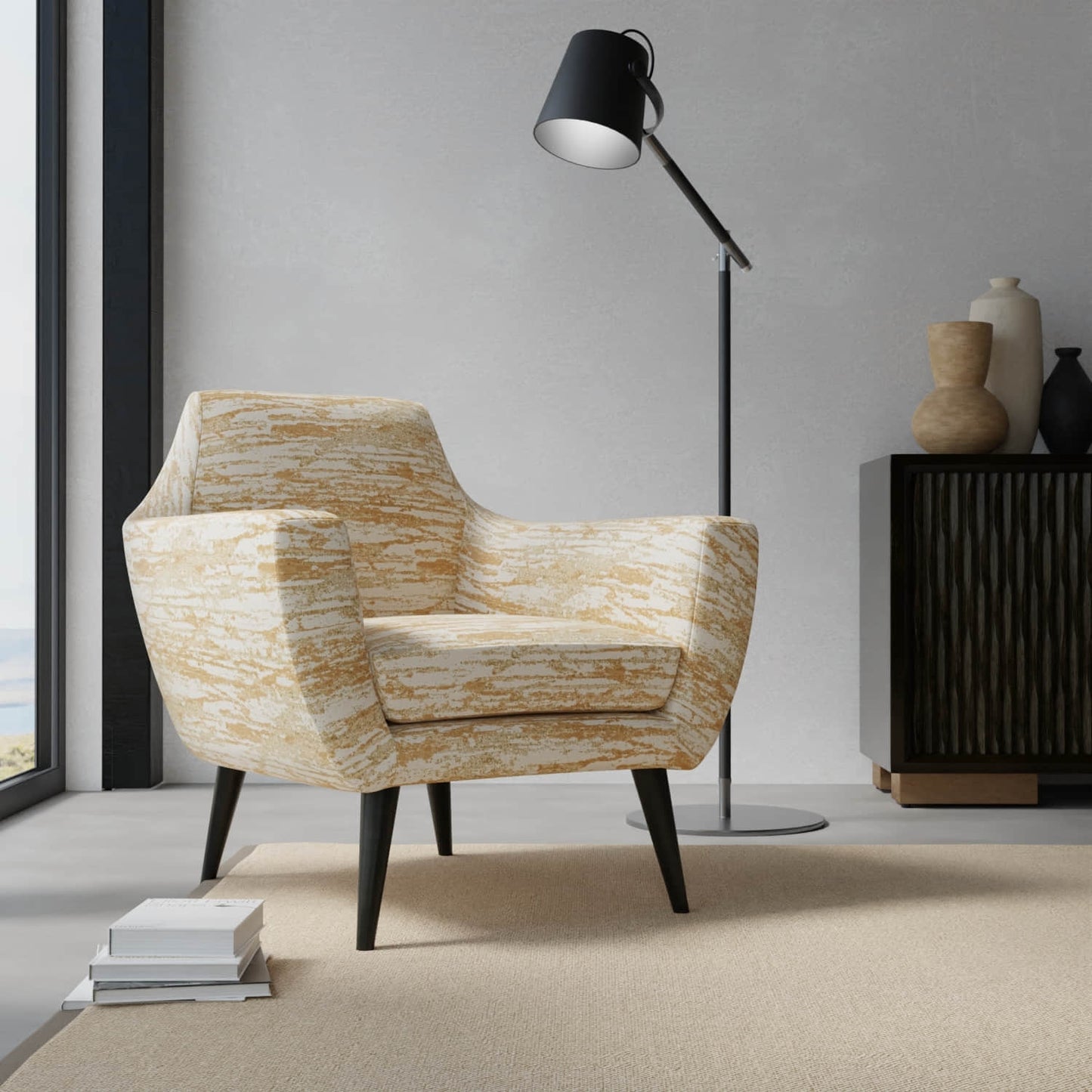 Milo Marigold - Folio Fabrics