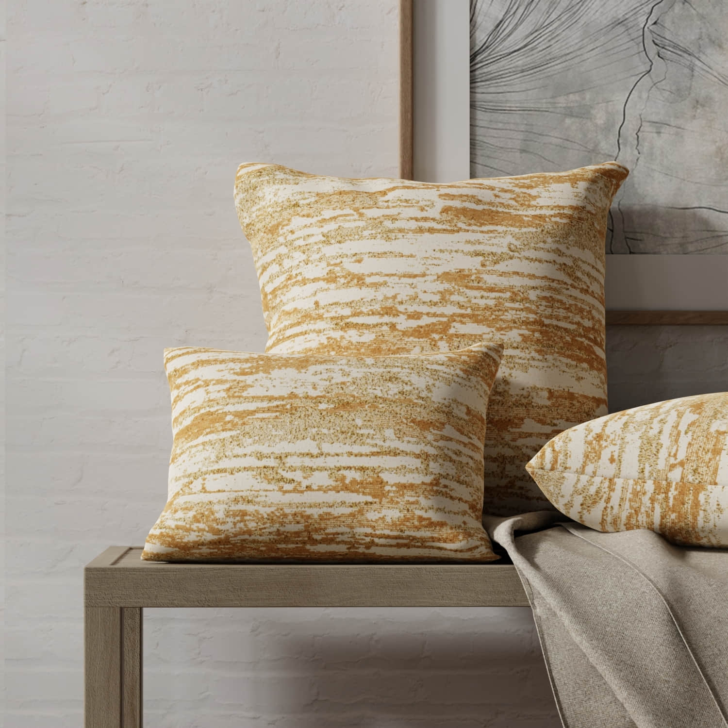 Milo Marigold - Folio Fabrics