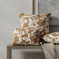 Neely Pecan made up on pillows