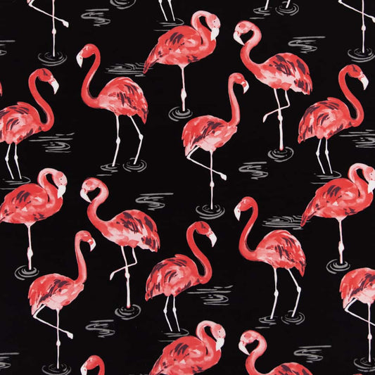 Palm Springs Flamingo Fabric