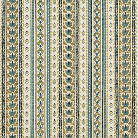 Phoenix Teal Fabric