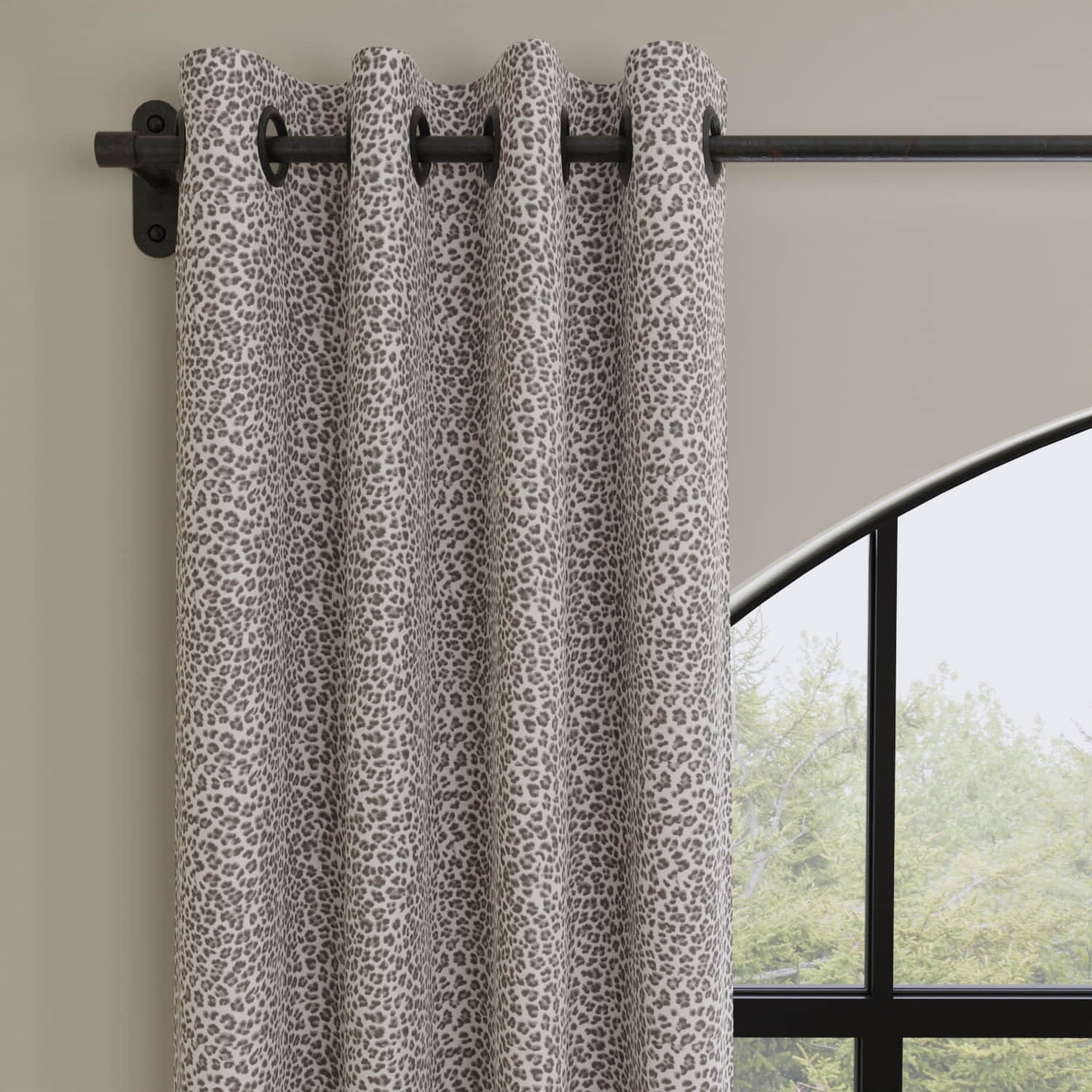 Princeton Flint made up on drapery