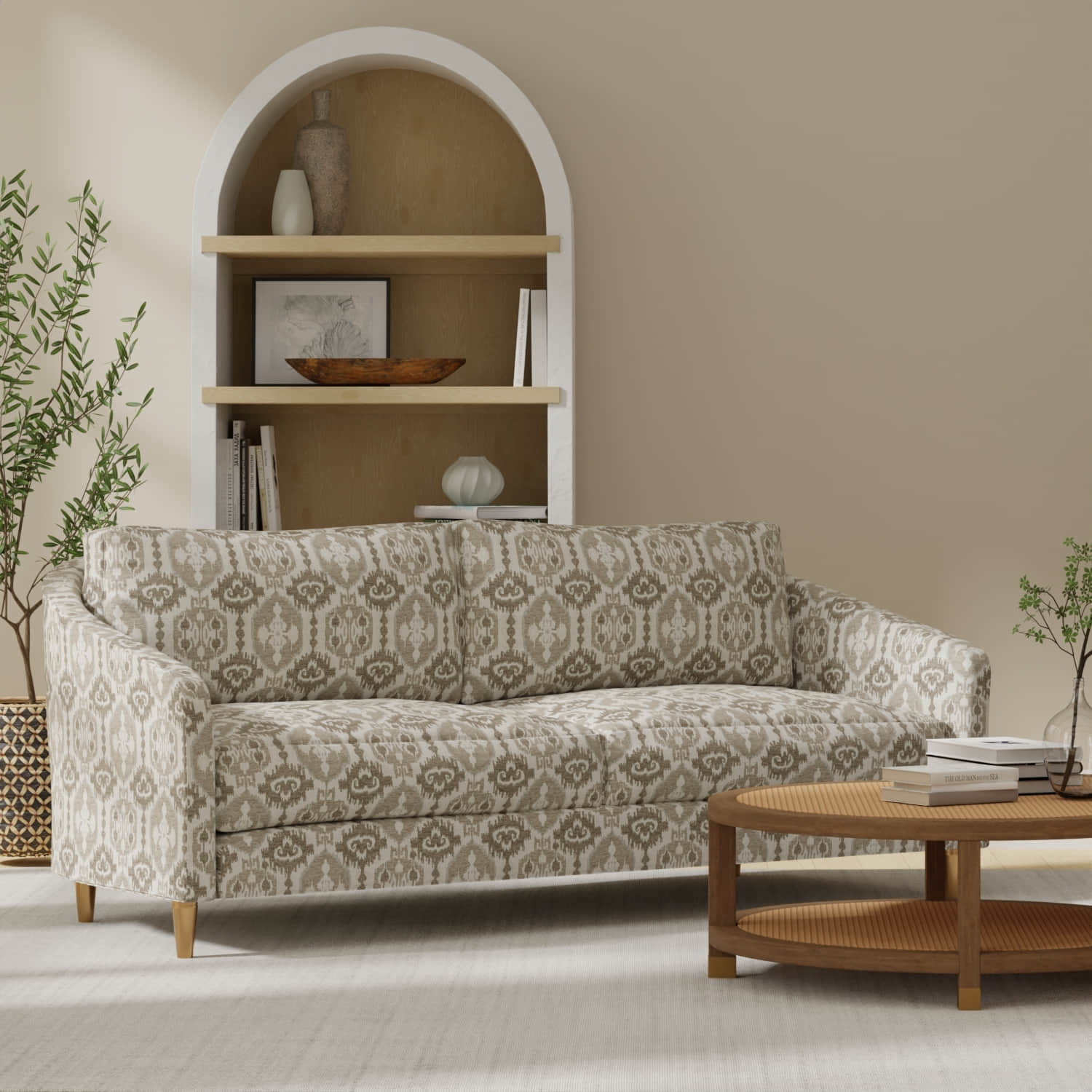 Radiate Clay - Folio Fabrics