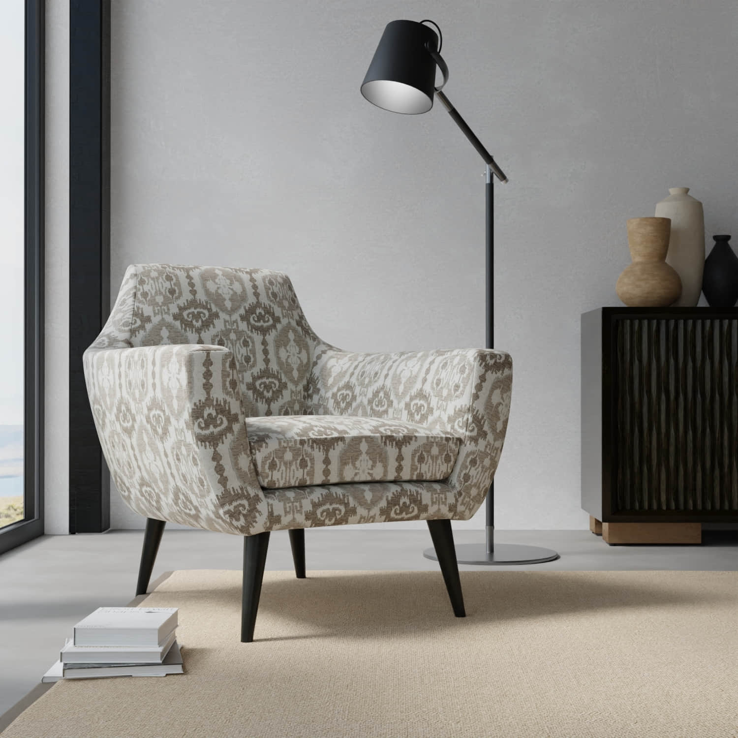 Radiate Clay - Folio Fabrics