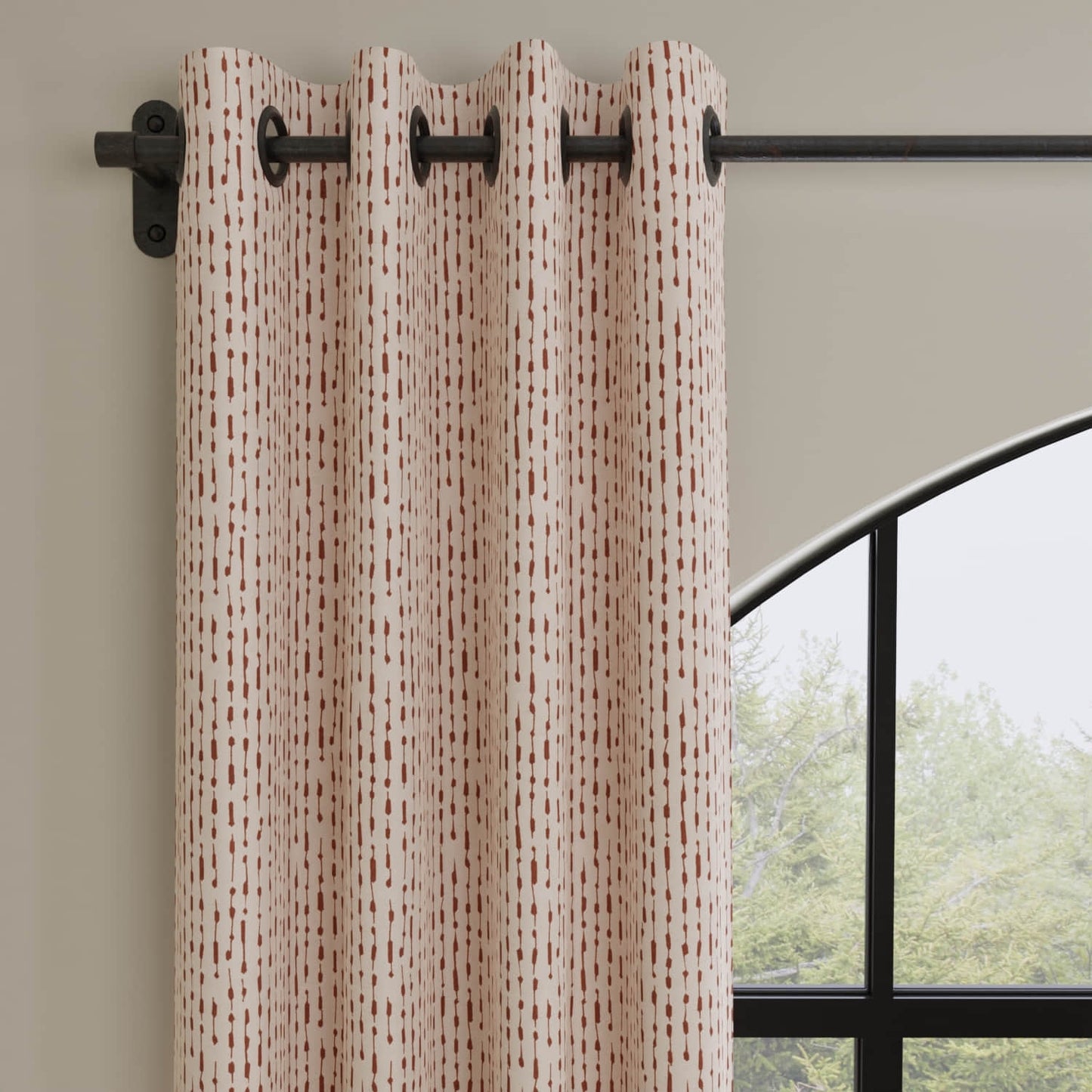 Shae Sienna made up as drapery