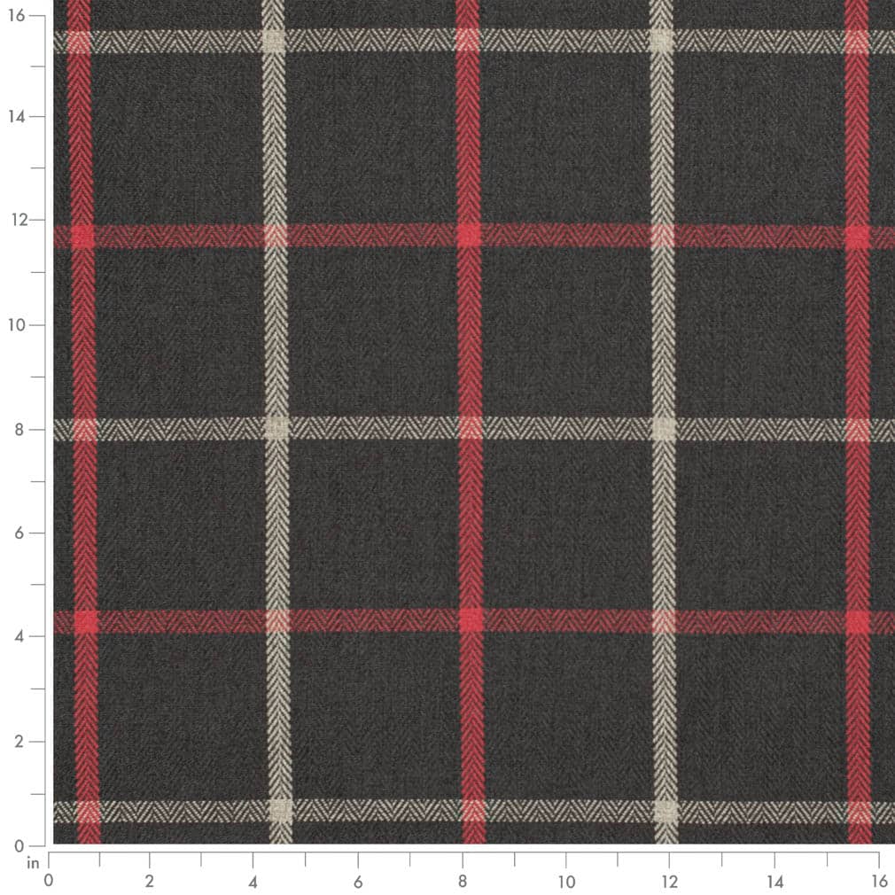 Stanton Oxblood - Folio Fabrics