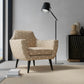 Whitney Raffia upholstered on a contemporary chair